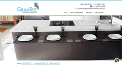 Desktop Screenshot of grantecmarmores.com.br